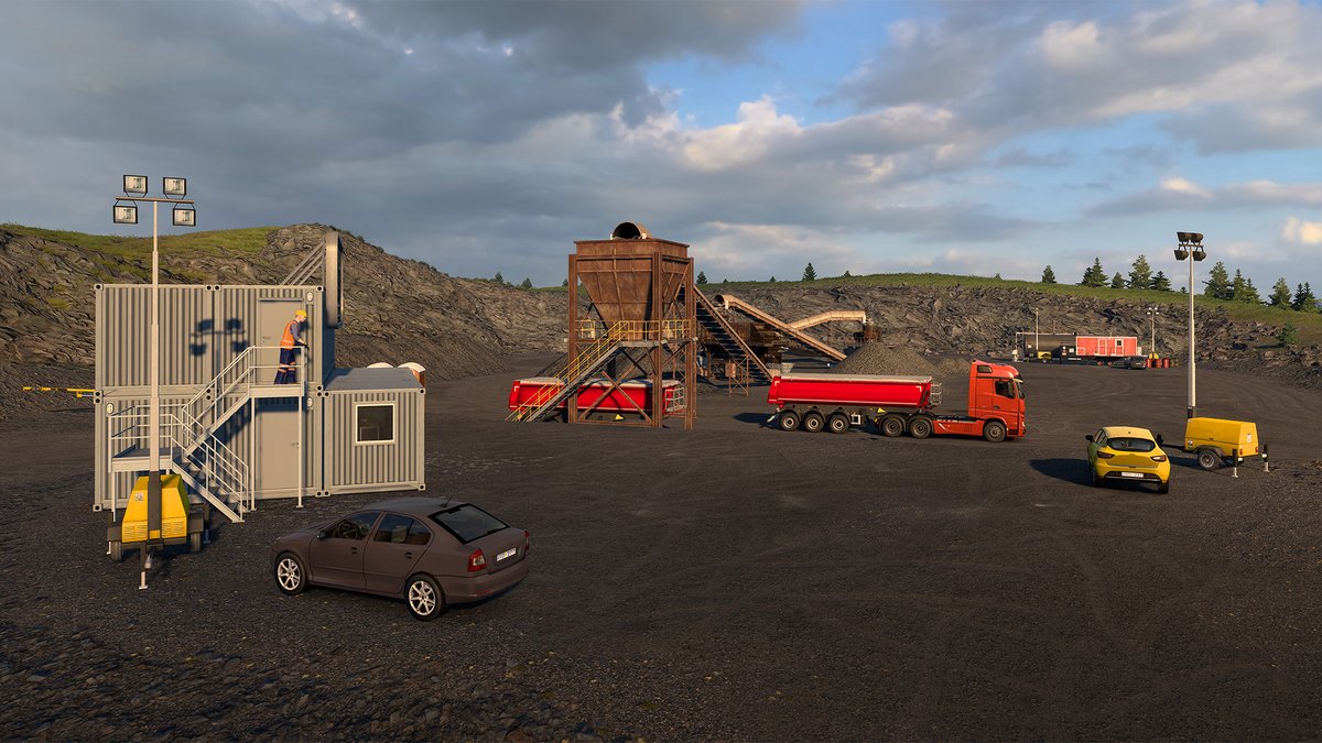 Some beautiful custom depots await you in Iceland! 🇮🇸 In today's blog, we're taking a closer look at a selection of depots featured in the Iceland DLC for Euro Truck Simulator 2, including an impressive landmark silicon metal factory! 🏭 See more 👇