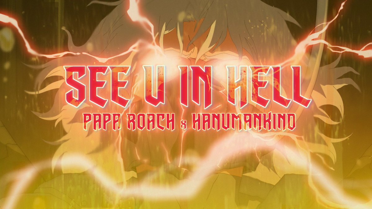 Papa Roach ft. Hanumankind. “See U in Hell.” A new single from @Netflix's DEVIL MAY CRY Season 2, releasing May 12.