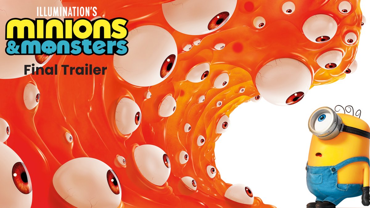 The new trailer for ‘MINIONS & MONSTERS’ has been released. In theaters on July 1.
