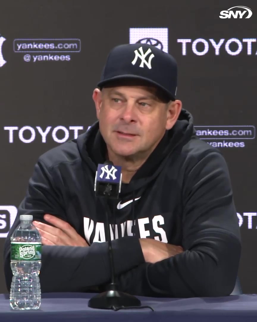 "He's playing a different game than the rest of everyone" - Aaron Boone on Aaron Judge