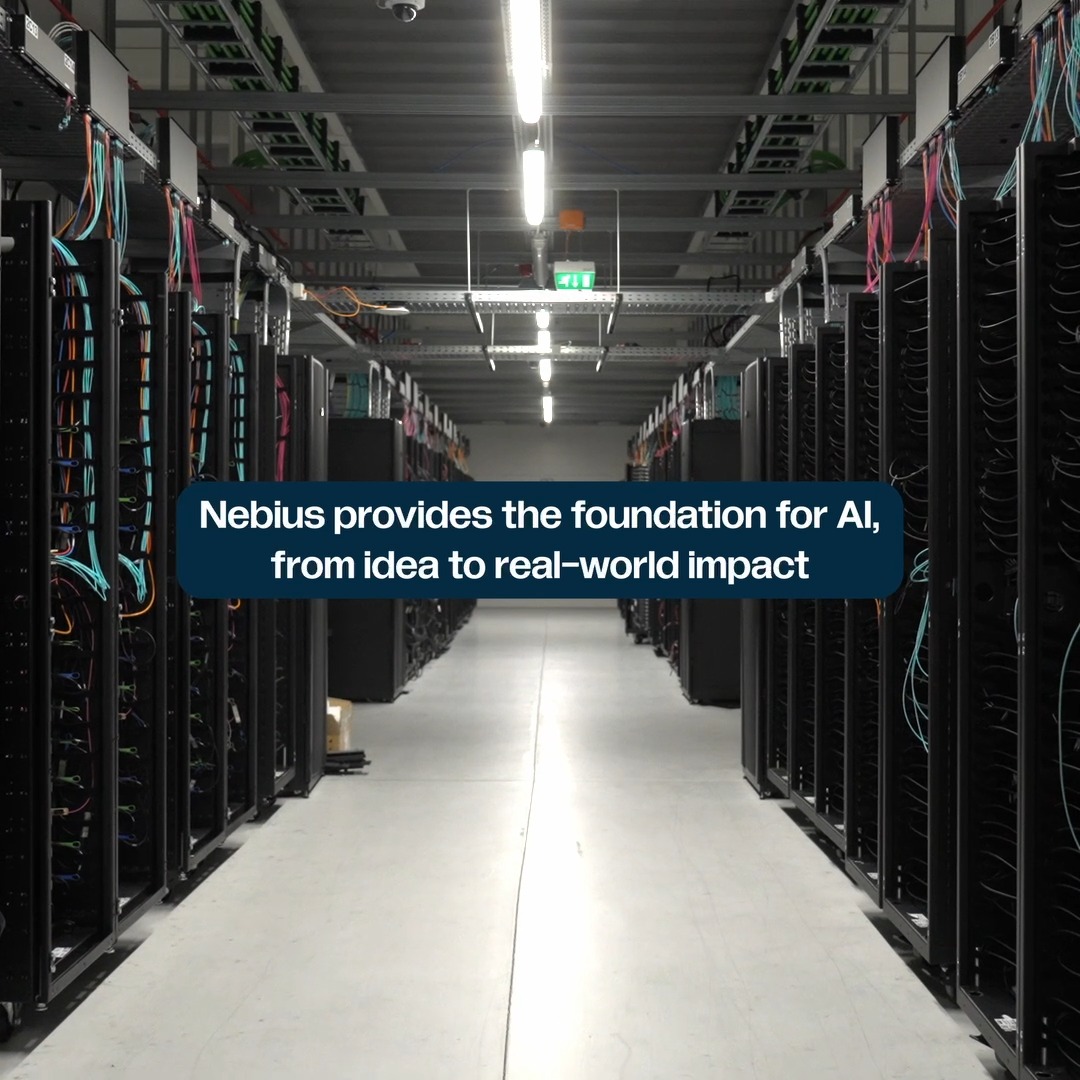 High-performance compute shouldn't be reserved for only the biggest labs. At Nebius, we're building a community where every innovator — from early-stage startups to research institutions — has the tools to make an impact. Watch our story.