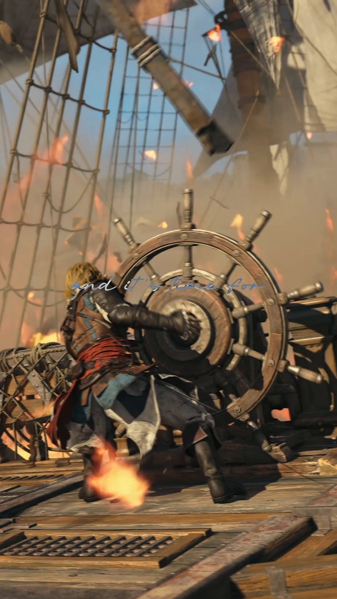 Get ready to have sea shanties on your mind 24/7… Again 😏🏴☠️ #AssassinsCreedBlackFlagResynced launch on July 9th, pre-orders available!