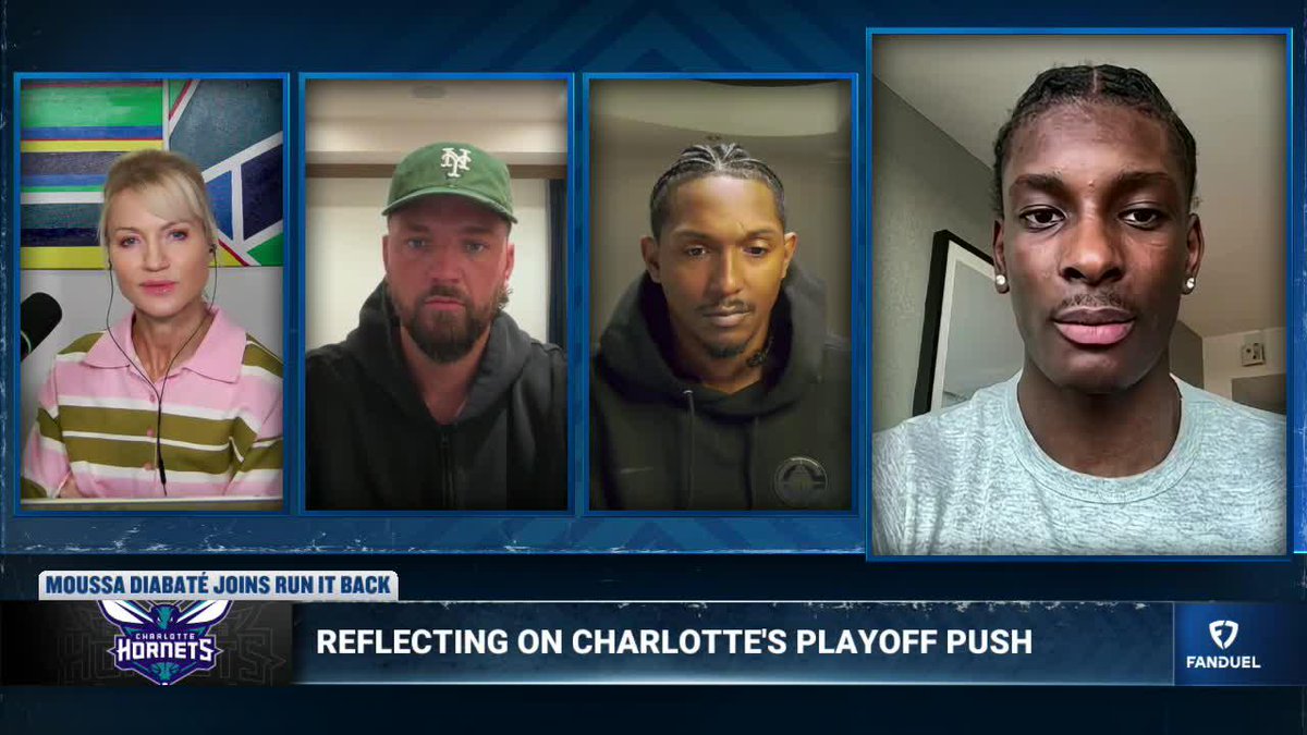 "I definitely think we'd have a chance against Detroit...we blew it." 🗣️ Moussa Diabaté sweats watching the Eastern Conference Playoffs because of how badly he wants to be in them with the Charlotte Hornets 😱 Moussa Diabaté | Michelle Beadle | Chandler Parsons | Lou Williams