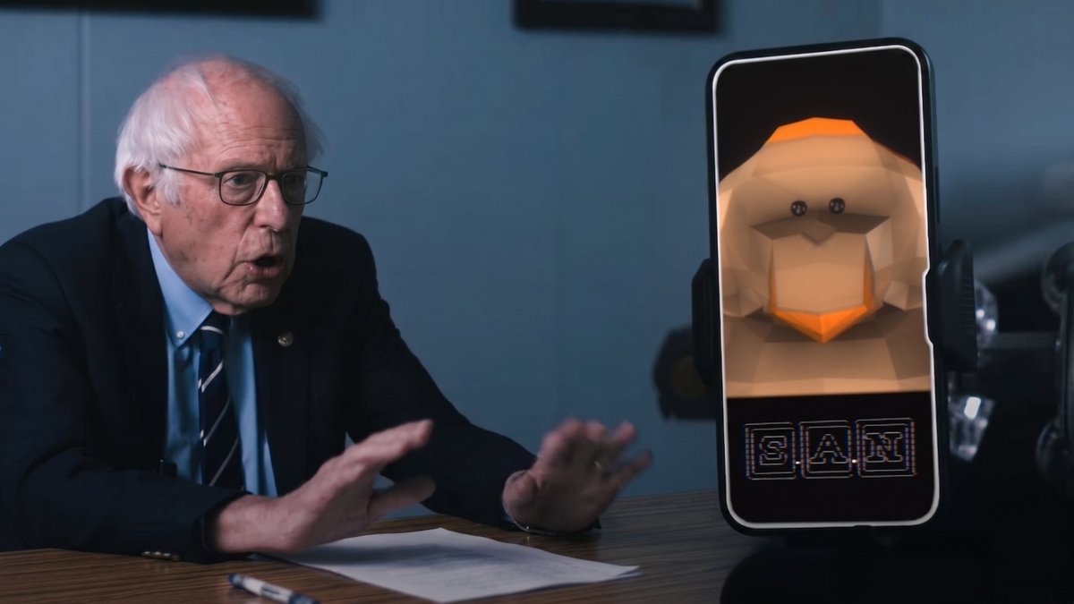 S.A.N interfaces with Sen. Bernie Sanders big tech questions meet forest wisdom