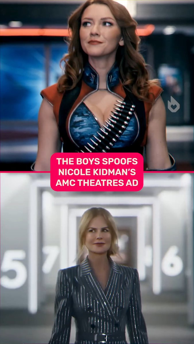 The Boys spoofs Nicole Kidman's legendary AMC Theaters ad 💯