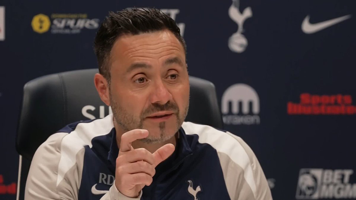 🗣️ "I'm sure he can become the future of this club" Roberto De Zerbi sees Archie Gray as a future captain of Spurs ⚪️