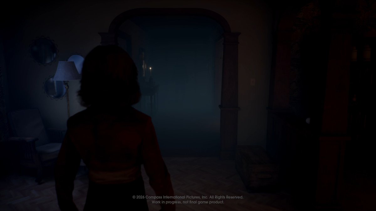 Michael emerged from the shadowy void, and Jennifer utilized the festive firecrackers she had been saving for a special occasion to make an explosive getaway.