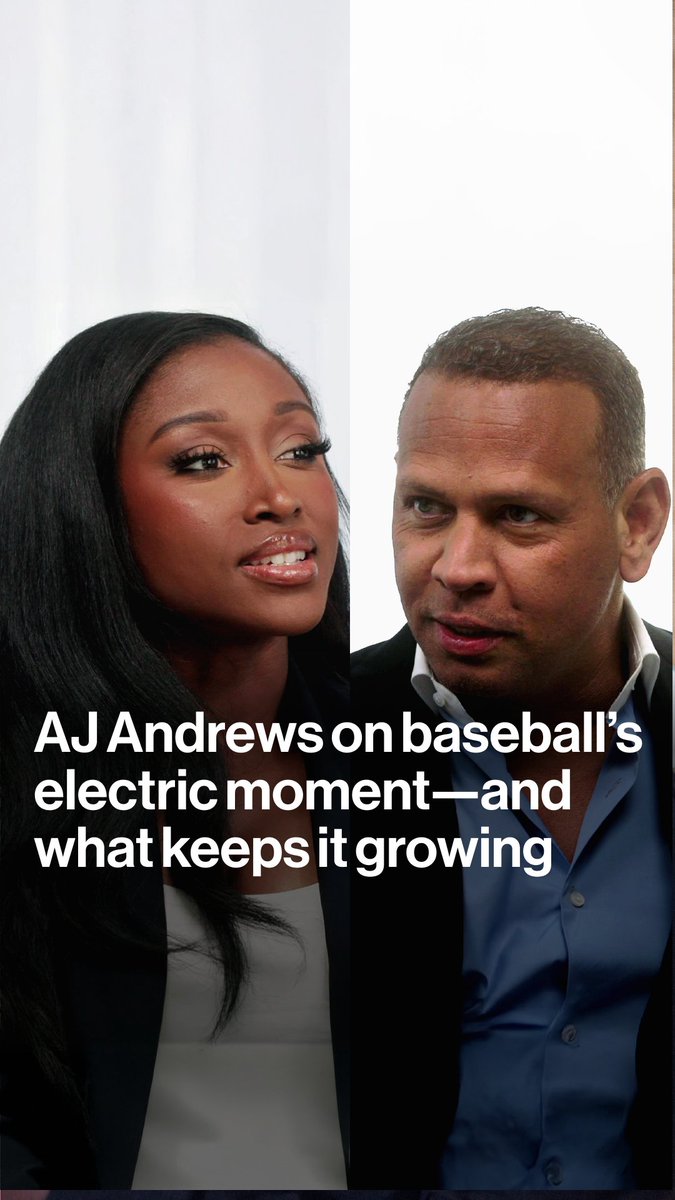 AJ Andrews says the energy of the World Baseball Classic shows where the game is headed. She speaks with @arod and @JasonKellyNews on this week's episode of The Deal