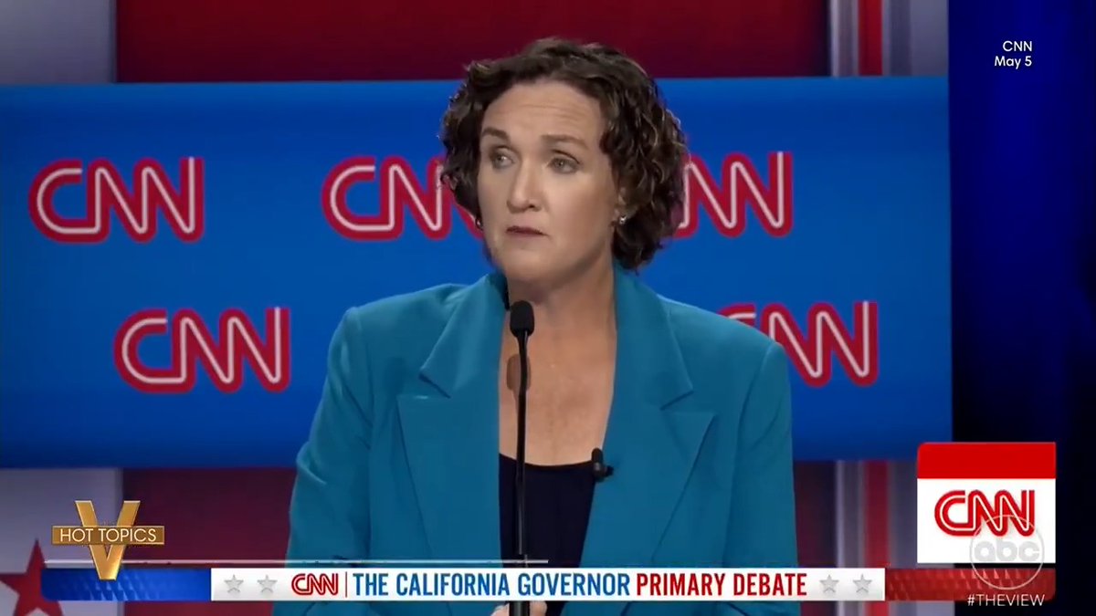 KATIE PORTER FACES QUESTIONS ON HER TEMPERAMENT: The former congresswoman, who's now running for California governor, has been criticized over her past outbursts aimed at staff members — 'The View' co-hosts weigh in after she defended herself at a recent debate.