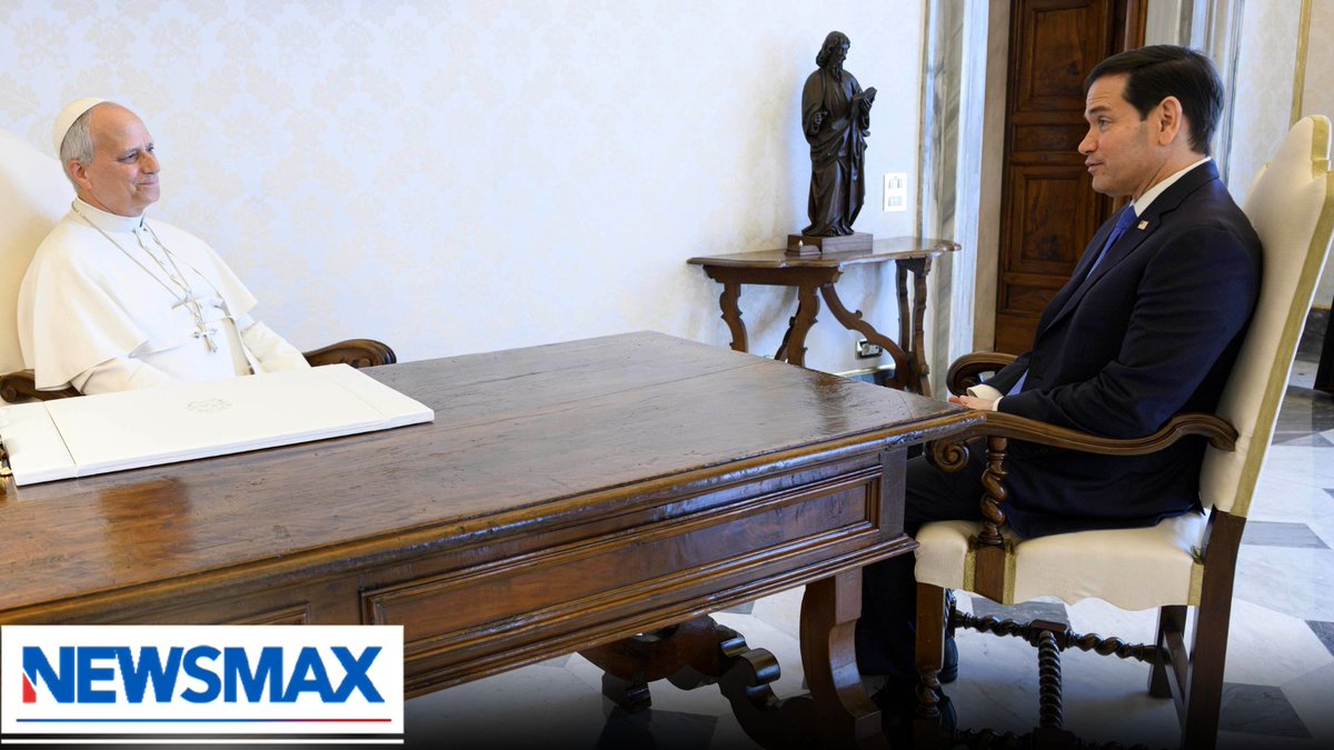 Secretary of State Marco Rubio met with Pope Leo at the Vatican this morning to discuss global peace and human dignity following heightened tension between the Trump administration and the Vatican regarding U.S. military actions in Iran. NEWSMAX Correspondent Anneliese Taggart has more on “Bianca Across the Nation.”