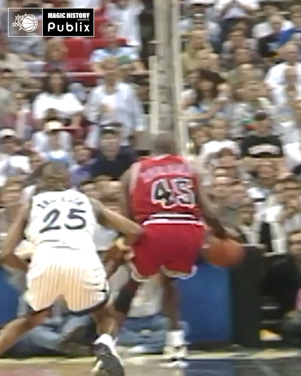 OTD in 1995 "Nick Anderson stole the ball from Michael Jordan!"