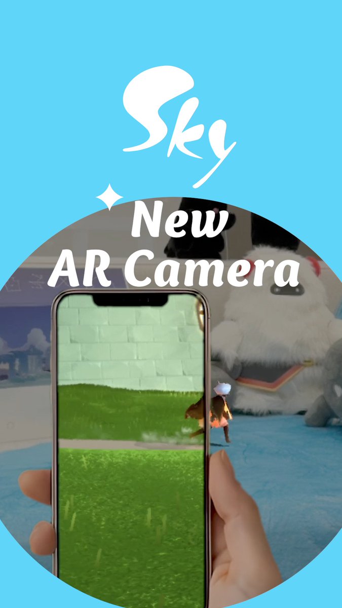 Does that mean I can have my Sky kid hanging out in my bedroom? 🤔 YES IT DOES! ✅ The new AR Camera grants so much more more control that we can't even...