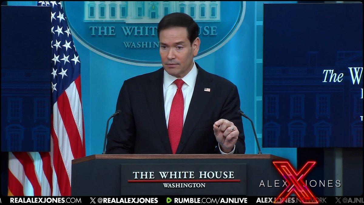 VIDEO: "A Nuclear-Armed Iran Could Do Whatever The Hell They Want With The Straits, And There's Nothing Anyone Would Be Able To Do About It!" Marco Rubio Says We Have To Stop Iran From Getting Nukes Because They Could Use Them To Close The Strait Of Hormuz Alex Jones Responds— "THEY'VE ALREADY CLOSED THE STRAIT!" 🔴WATCH/SHARE ALEX JONES LIVE NOW: