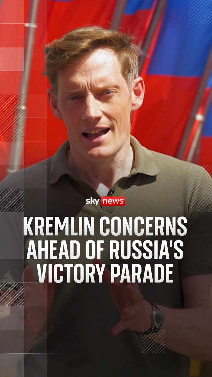 An increase in Ukrainian drone attacks on Moscow has the Kremlin worried about security ahead of its annual parade celebrating victory in World War Two. Sky's Ivor Bennett reports