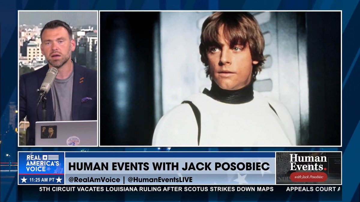 CONSERVATIVES BE A CULTURAL FORCE: "STOP SPENDING MONEY AT STAR WARS MERCH" "It is slop...why would you subject your kids to someone who wants you dead? I am not playing games anymore." Jack Posobiec