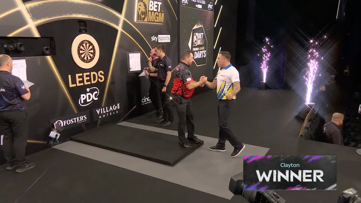 Jonny Clayton seals a comfortable win against Gerwyn Price ✅