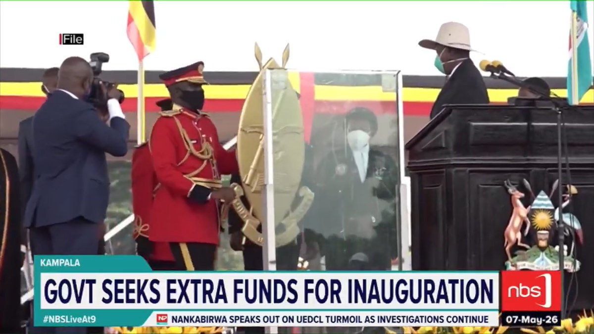 The Ministry of Presidency is set to spend at least UGX 9 billion on the swearing-in of the president-elect, Yoweri Kaguta Museveni, for the next term of office 2026-2031. Shamim Nabakooza #NBSLiveAt9 #NBSUpdates