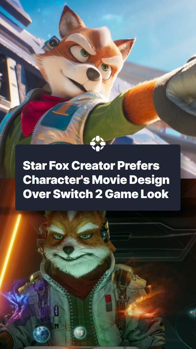 Starfox creator Takaya Imamura says he prefers how Fox looks in The Super Mario Galaxy Movie compared to the new Switch 2 game.