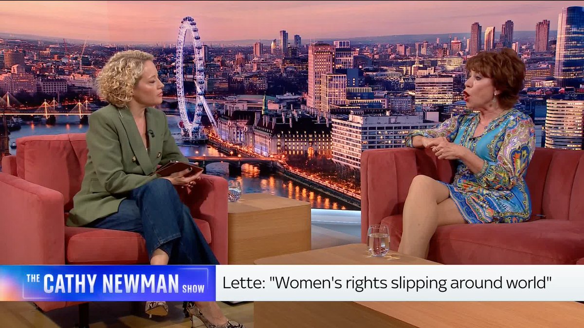 "We have to encourage young men that feminism is good for them as well". Author Kathy Lette speaks to Sky's Cathy Newman about the rise in online misogyny. 🔗