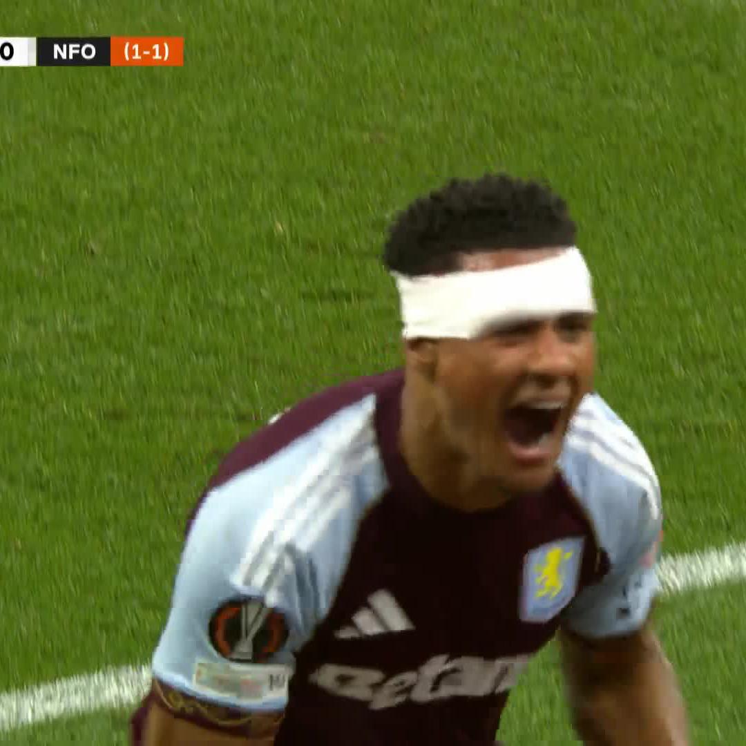๐๐ฌ๐ญ๐จ๐ง ๐๐ข๐ฅ๐ฅ๐ odrabia straty z pierwszego meczu! ๐ฅ โฝ๏ธ 36' Ollie Watkins ๐บ Polsat Sport Premium 1 #UEL