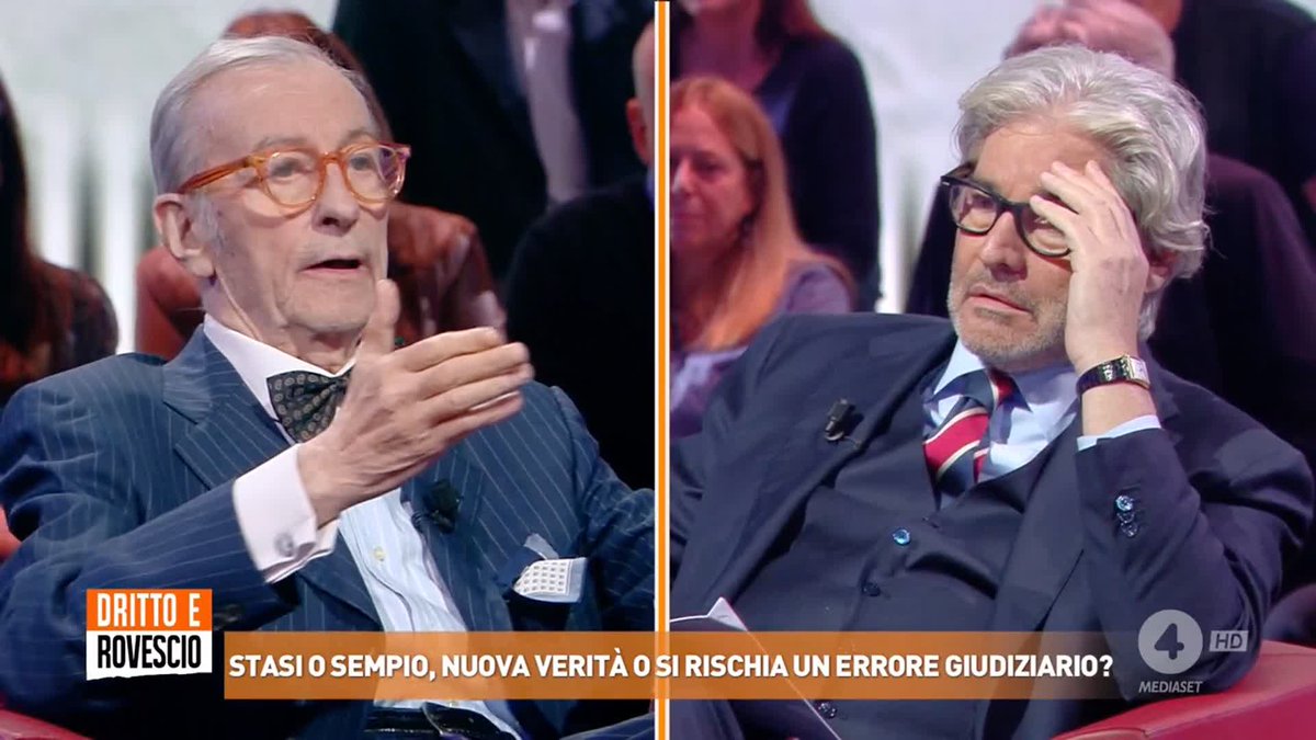 "Stasi, attualmente detenuto per il delitto, è stato sbattuto dentro senza una prova: innocente, è in galera da quasi 20 anni" Vittorio Feltri a #drittoerovescio sul caso #Garlasco