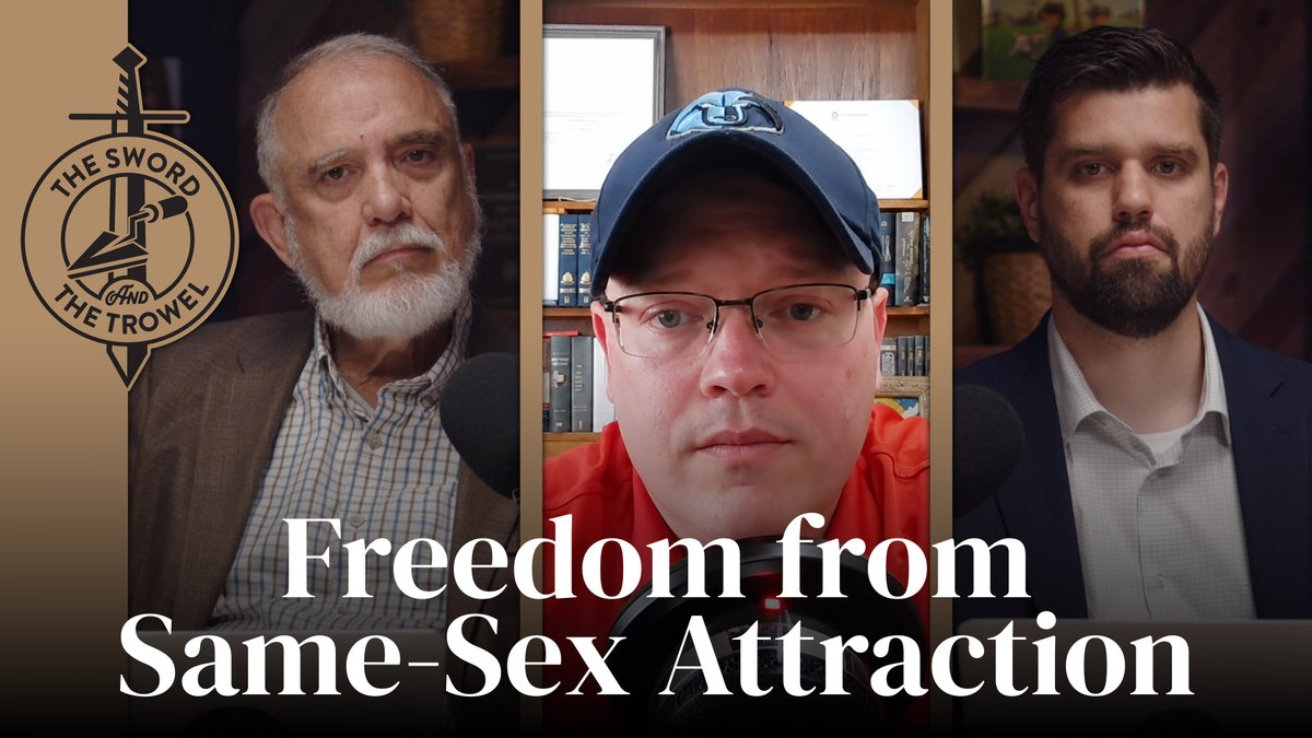 🎙️ FULL EPISODE: Today on the Sword &amp; The Trowel, Tom Ascol @tomascol and @gundengraham welcome Jared Moore to talk about same-sex attraction in light of the recent news of Sam Allberry's removal from ministry. Available now wherever you get your podcasts!