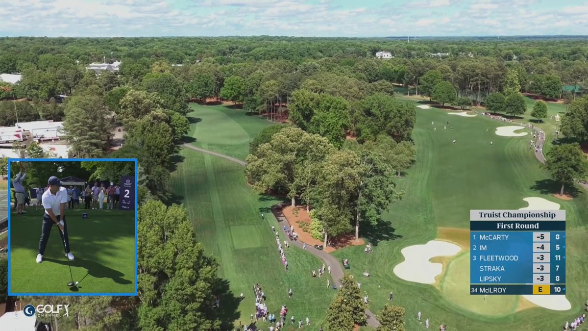 This line Rory just took with driver 🤯