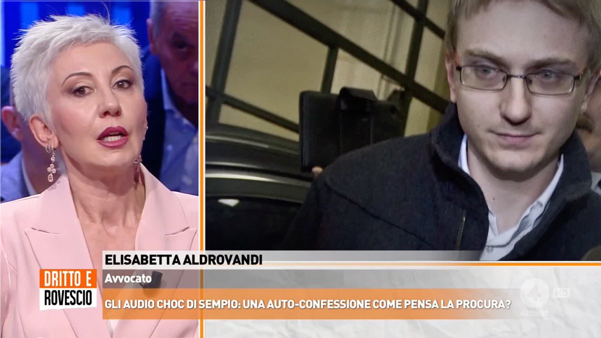 "Non è detto che gli indizi a carico di Andrea Sempio rappresentino prove nuove per Alberto Stasi" Elisabetta Aldrovandi (avvocato) a #drittoerovescio #Garlasco