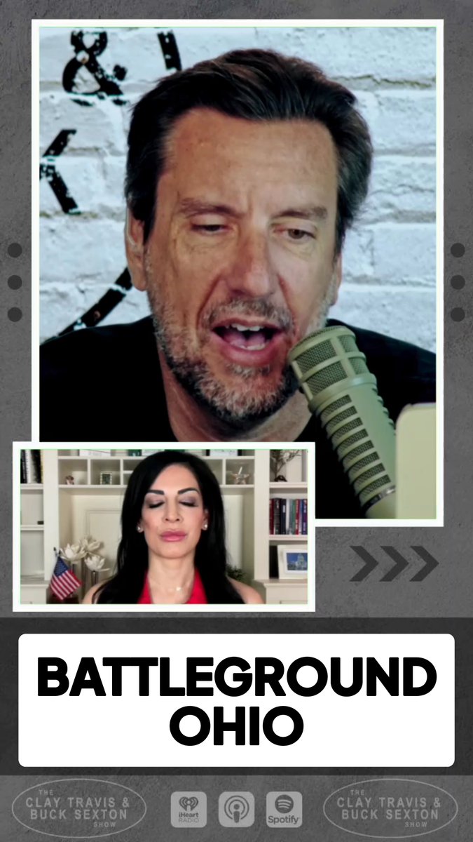 Hey Ohio — Wake up before it’s too late. The primary was the warning shot. Democrats are energized and turning out. If conservatives stay home, we lose this state piece by piece. Ohio stays red only if we fight for it. My convo with Clay Travis.