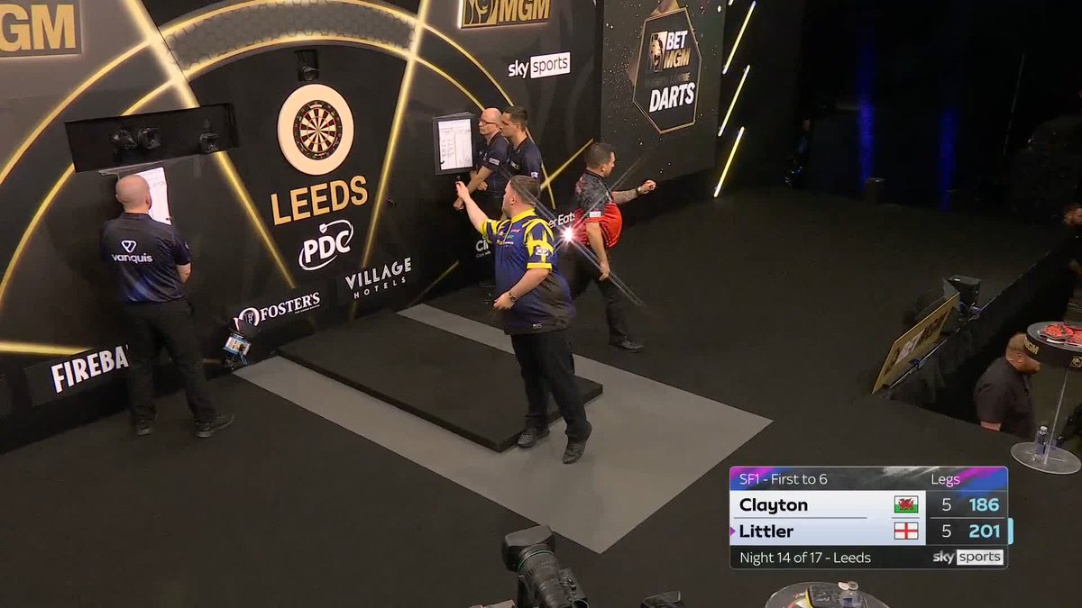 LITTLER INTO A FOURTH CONSECUTIVE FINAL! This has been some run from Luke Littler as he moves into a fourth consecutive nightly final, beating Clayton 6-5 to progress! 📲 #PLDarts
