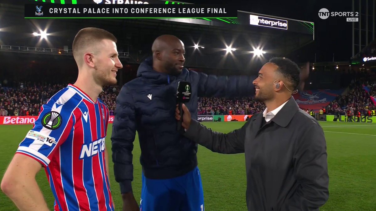 “It’s just amazing. This is the best Selhurst has been in my just over two years here.” 🦅 Adam Wharton reacts as Crystal Palace make club history. 🎙️ Liam MacDevitt | 📺 Watch live on TNT Sports and HBO Max.
