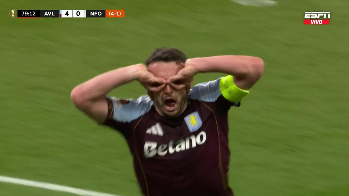 "Aston Villa" Porque le rompió bien el ojete por 4-0 al Nottingham Forest y accedió a la final de la UEFA Europa League. Ahora el Dibu Martínez y los mexicanos y colombianos se quieren cortar la chota.