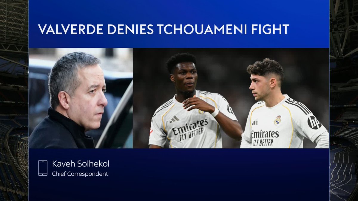 Federico Valverde has denied having a physical fight with Real Madrid teammate Aurelien Tchouameni in a statement released on social media.