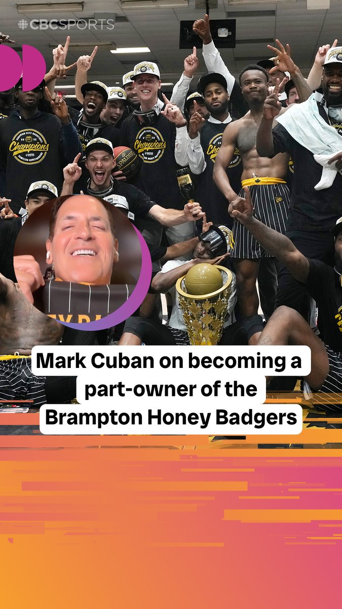 Mark Cuban is officially a Brampton man styll🍯🦡