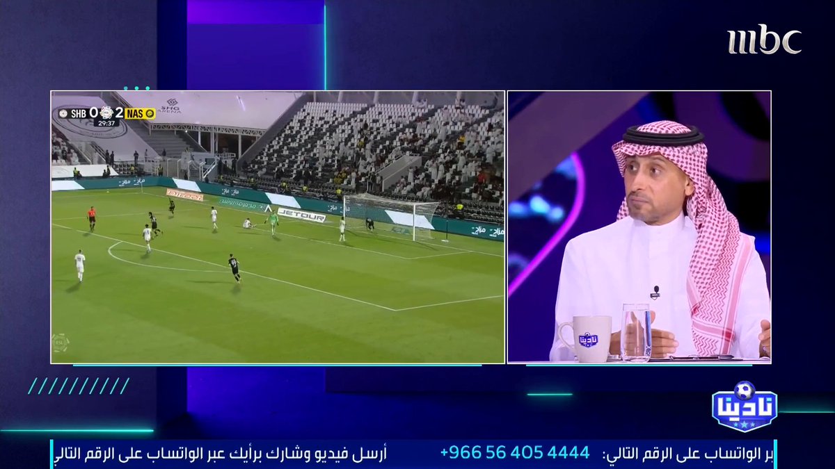 🚨🚨🚨🚨🚨🚨🚨🚨🚨🎙️ سامي الجابر: منذ عملي في الشباب، لاحظت أن الجميع يتغير باستثناء شخص واحد ثابت فقط أظن أنهم يعرفونه