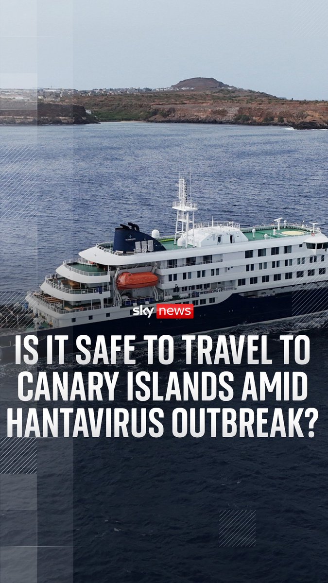 Is it safe to travel to the Canary Islands amid the hantavirus outbreak? Global health expert, Larry Gostin, speaks to Sky’s Ashish Joshi Hantavirus updates: