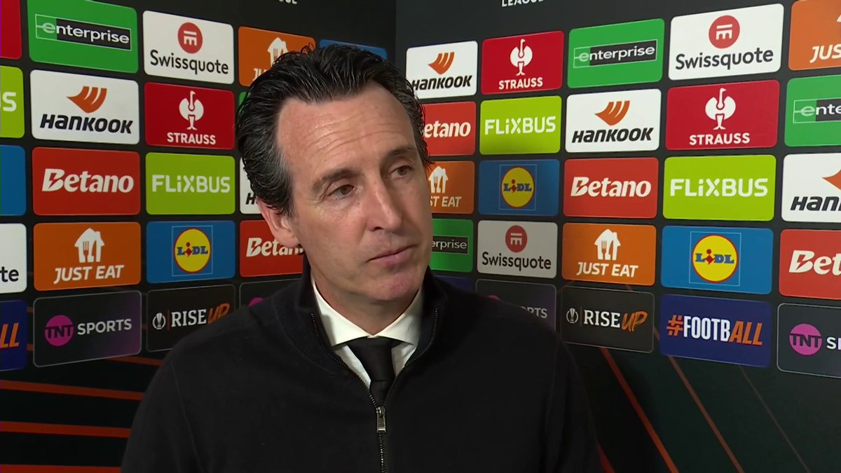"I'm very happy to enjoy this moment with our supporters" ๐ Unai Emery lauds his players and the fanbase following their impressive win over Nottingham Forest... ๐๏ธ Becky Ives ๐บ TNT Sports and HBO Max