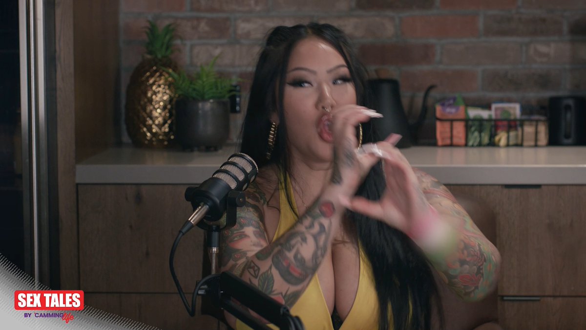Our final Sex Tales interview of the season is here featuring the Taiwanese Queen Supreme Connie Perignon 🌹! Connie is known her iconic inked look, award-nominated ass, and the empire she is creating. She spills on her wildest scene ever playing two characters in one take with both a 🍆 and 😽 and how her love of traveling the world created her fearless aura. Stay tuned — the final Sex Tales episode of the season arrives next Tuesday, May 12th with hosts Melissa Stratton and VANNIALL. 🎧 Make sure you’re subscribed to CammingLife’s YouTube channel and have notifications on so you never miss it: #SexTales #SexSquad #CammingLife