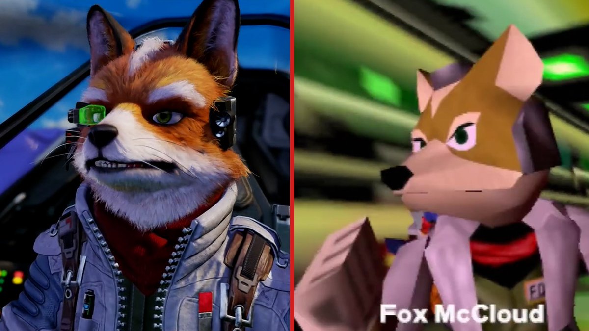 Get a side-by-side comparison of the original Star Fox Nintendo 64 game versus the Switch 2 exclusive remake coming on June 25, including familiar characters, locations, and cutscenes!