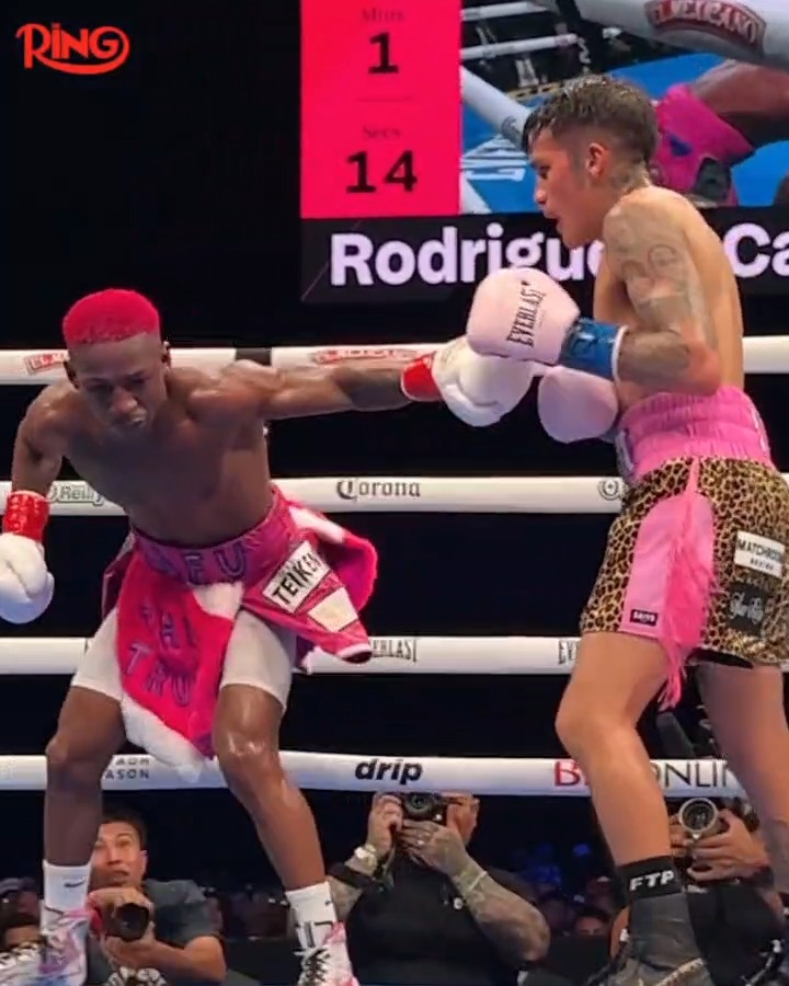 Flashback to Jesse Rodriguez's destructive stoppage win over Phumelela Cafu last July 💥 'Bam' will return next month against Antonio Vargas on DAZN, with a possible fight against Naoya Inoue waiting for him ⏪