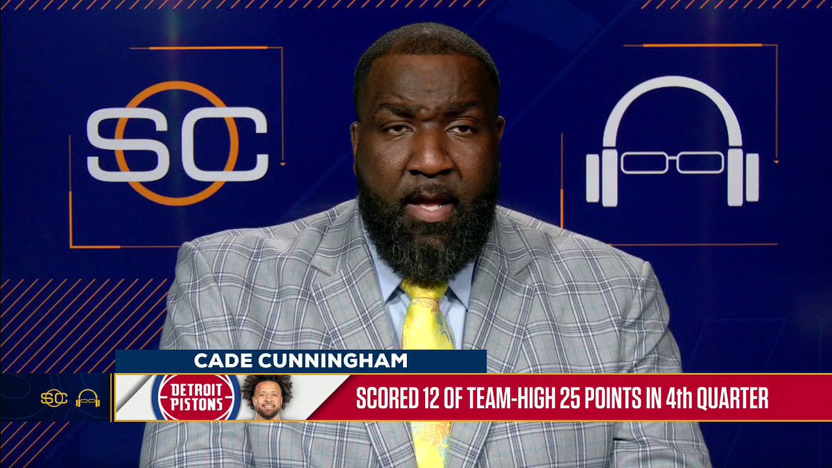 "He should not be playing the minutes that he's playing right now. James Harden has been a liability on both ends of the floor." Kendrick Perkins is choosing 'facts over feelings' when assessing Harden's play vs. the Pistons 👀