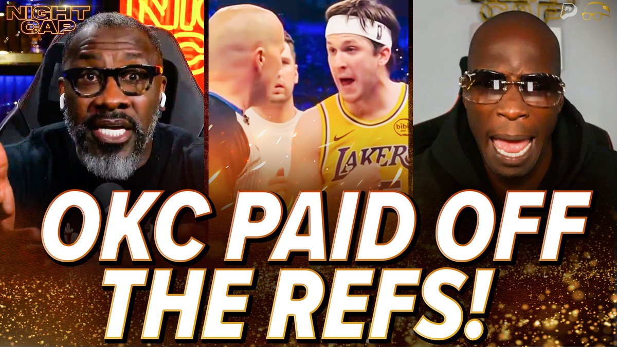 Everyone is growing tired of the favored whistle OKC tends to get... The Big 3 says it makes no sense and react to Austin Reaves crashing out on the refs 👀 shannon sharpe | Chad Johnson | isojoe | #Nightcap