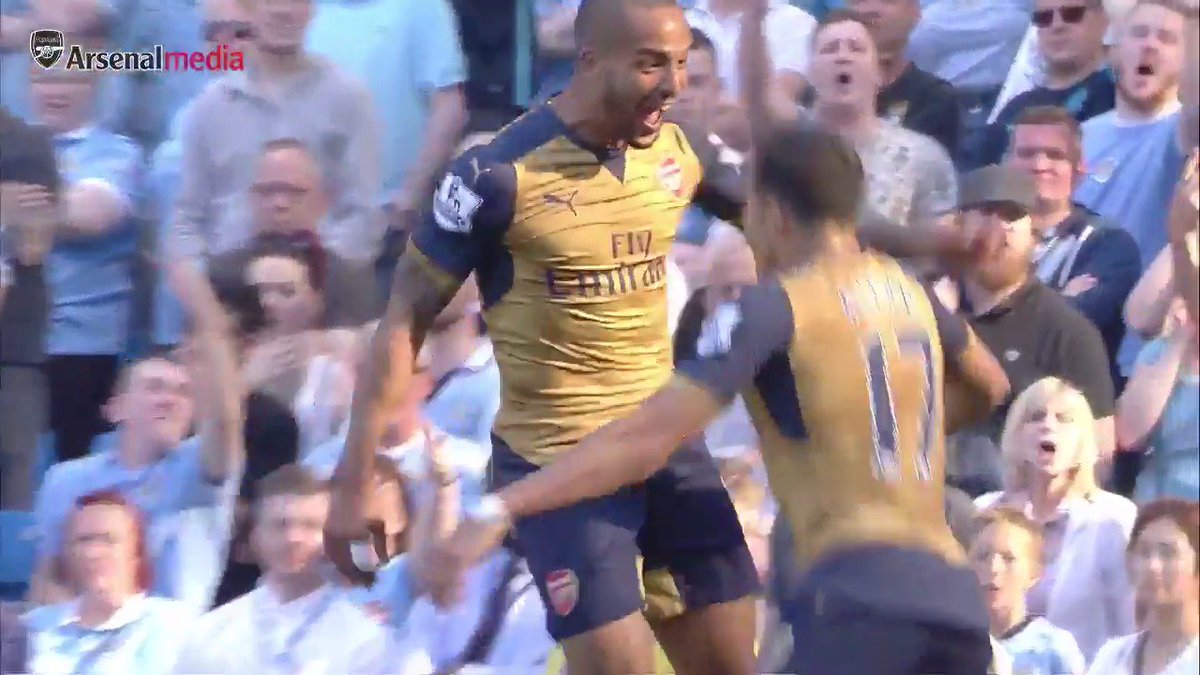 A brilliant Alexis Sánchez goal at The Etihad, 10 years ago today.
