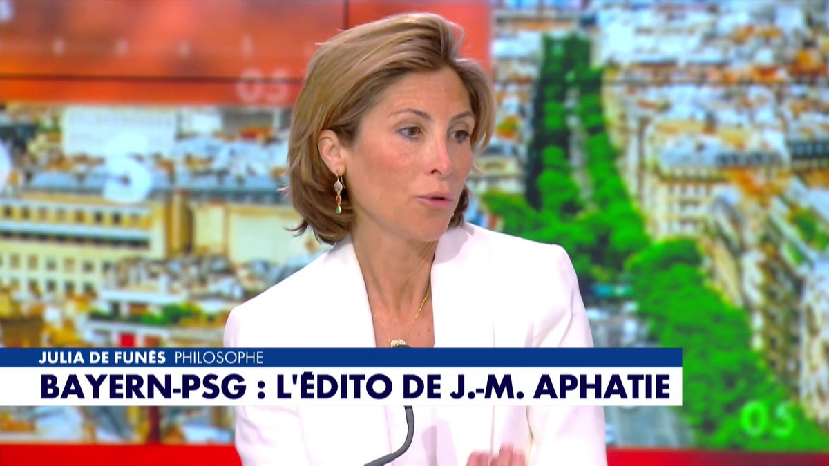 « Il y a d’un côté le camp du bien et de l’autre le camp du mal, c’est tout le contraire de la réflexion et de l’intelligence qui essaie de voir le bien dans le mal et le mal dans le bien », analyse Julia de Funès de Funès #HDPros Pascal Praud #Europe1