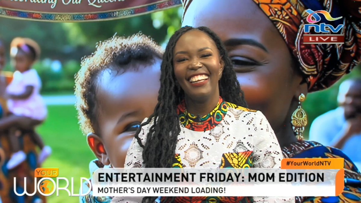When your mum calls on air..😭😍🥹 Guess we are just grown babies🤣🤣❤️ @lubembe_Winnie Happy Mother's Day in advance!❤️ #YourworldNTV