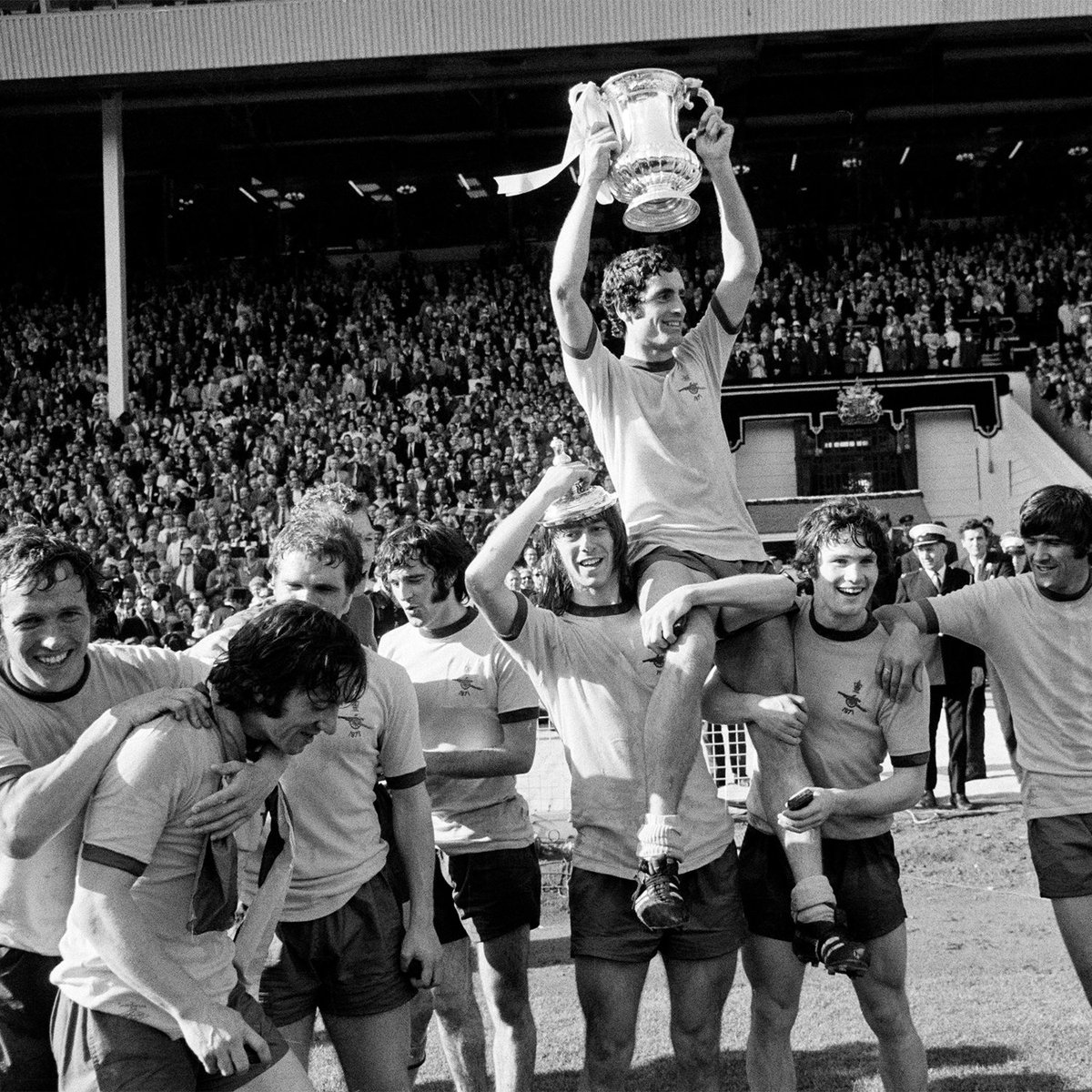 🗓️ On this day in 1971... Our Gunners fought back from behind in extra-time to win the FA Cup 🤩