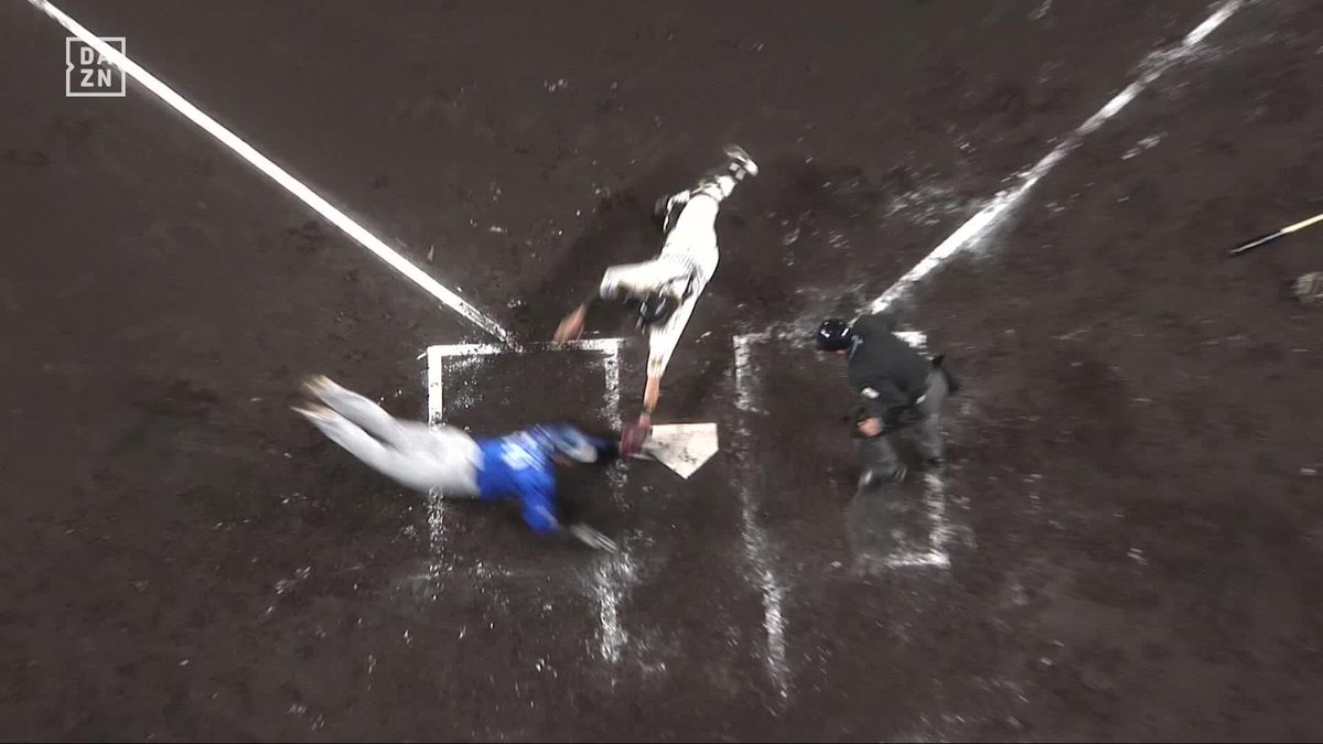 祐大の左手 京田陽太 先制タイムリー 山本祐大 エラーの間に一気に生還 ⚾️阪神×DeNA #baystars #だったらDAZN