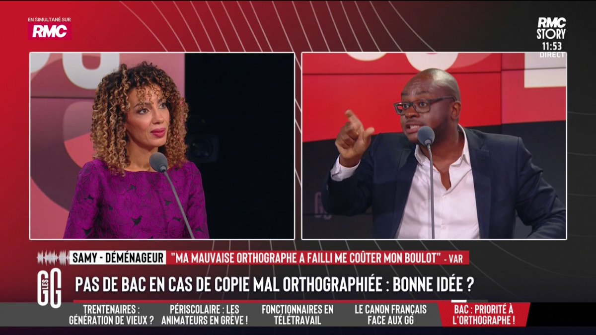 🗣️ Abel Boyi : "Quand on passait un bac littéraire à l'époque, c'était tous les crasseux, les clochards, les philosophes qui fument du shit. Il faut revaloriser les matières littéraires !" #GGRMC