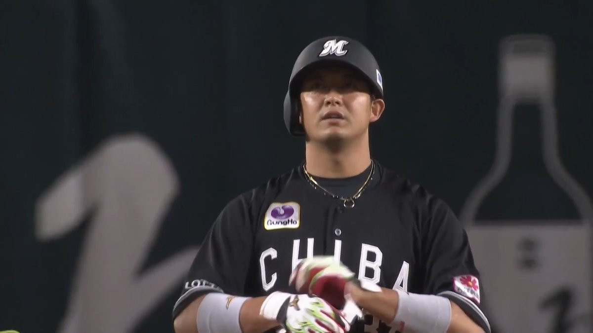 満塁から逆転の一打✨ 千葉ロッテ 佐藤都志也 選手の2点タイムリー2ベースヒット‼️ 👇スマホ・テレビで試合観戦!