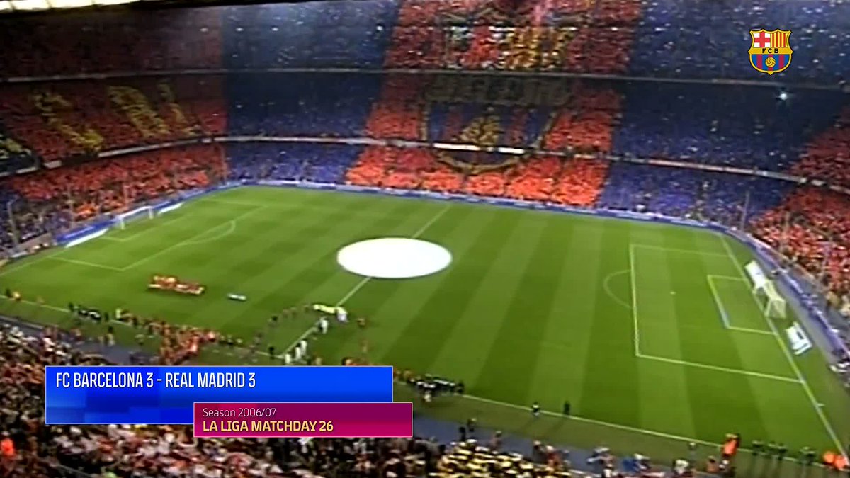 FC Barcelona 3️⃣-3️⃣ Real Madrid The night Leo Messi was born 👑